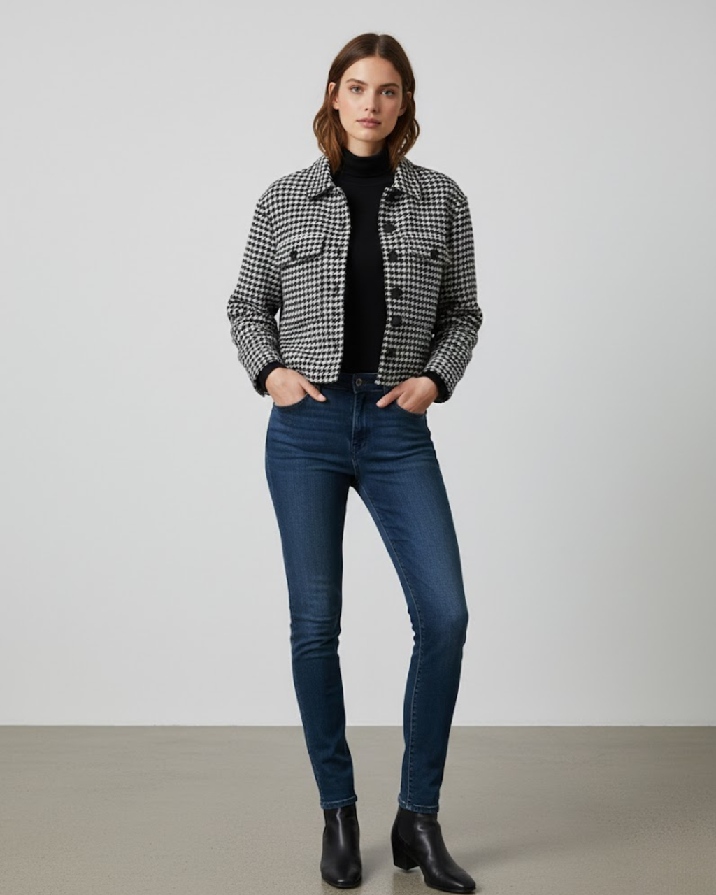 Esmara - Houndstooth Statement Jacket