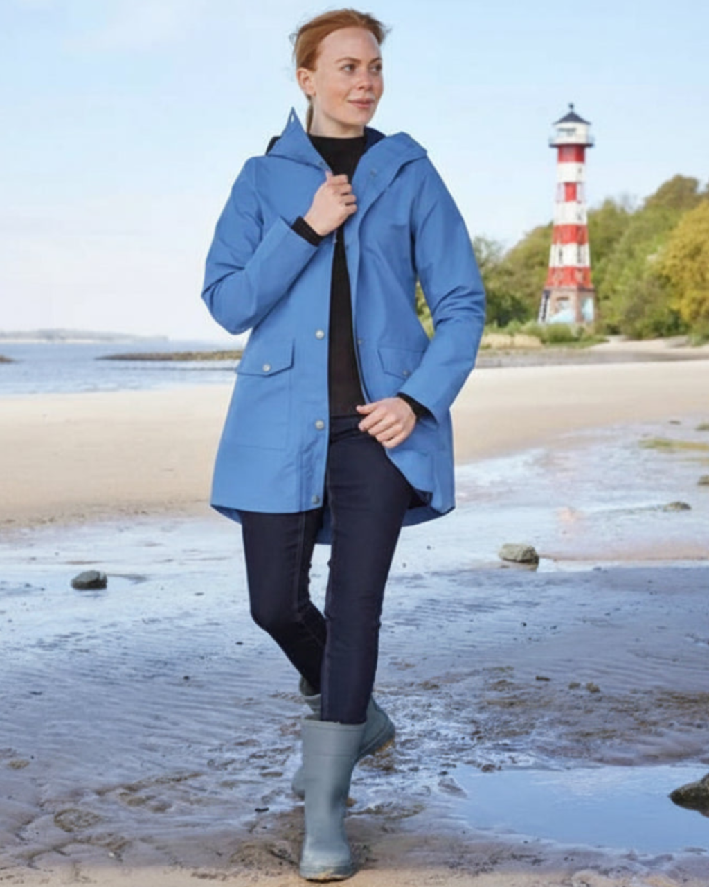 OYANDA - Women’s Waterproof Raincoat with Hood