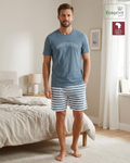 Livergy - Men's Pure Cotton "Cozy Wknd" Pyjama SET