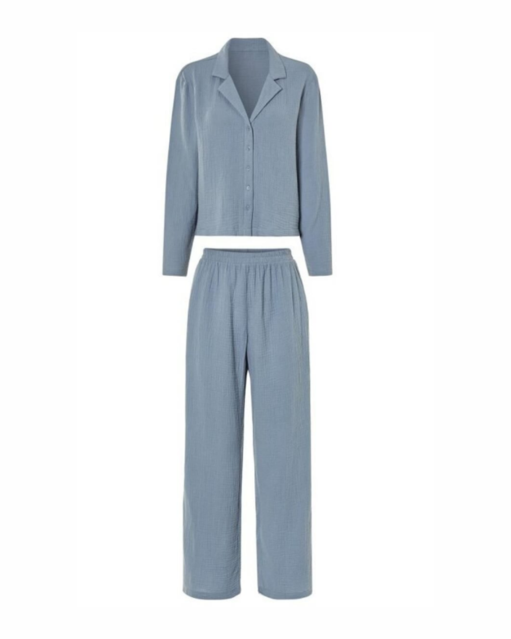 ESMARA - Women's Muslin Cotton Pajama SET