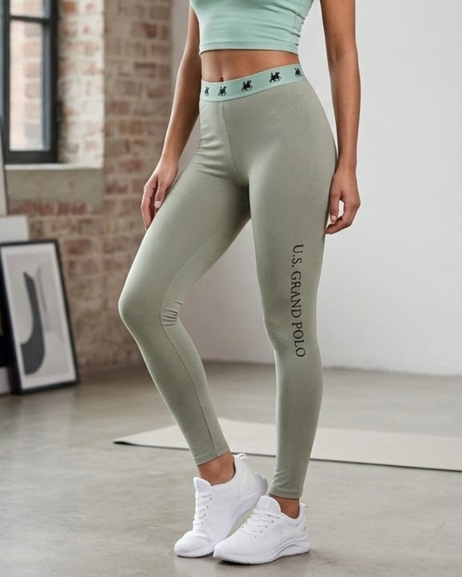 Esmara® x U.S. Grand Polo – Cotton-Stretch Signature Leggings