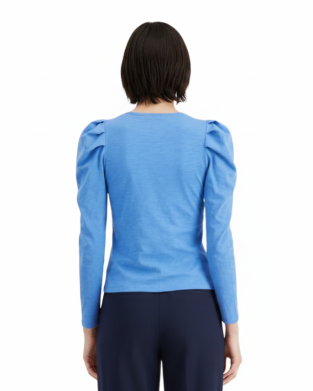 INC International Concepts - Women's Ruched Keyhole Top Campanula