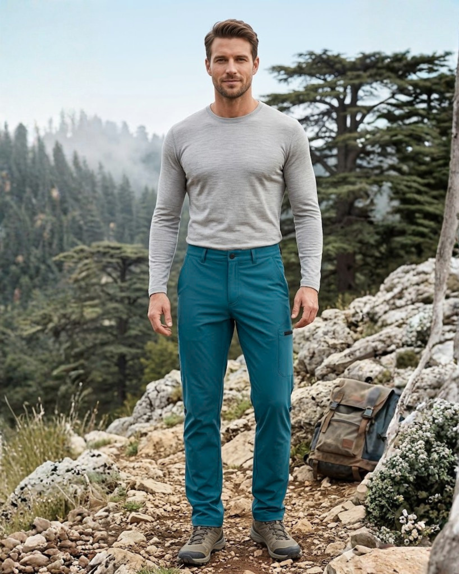 NEWCENTIAL - Water- and dirt-repellent Trekking Pant