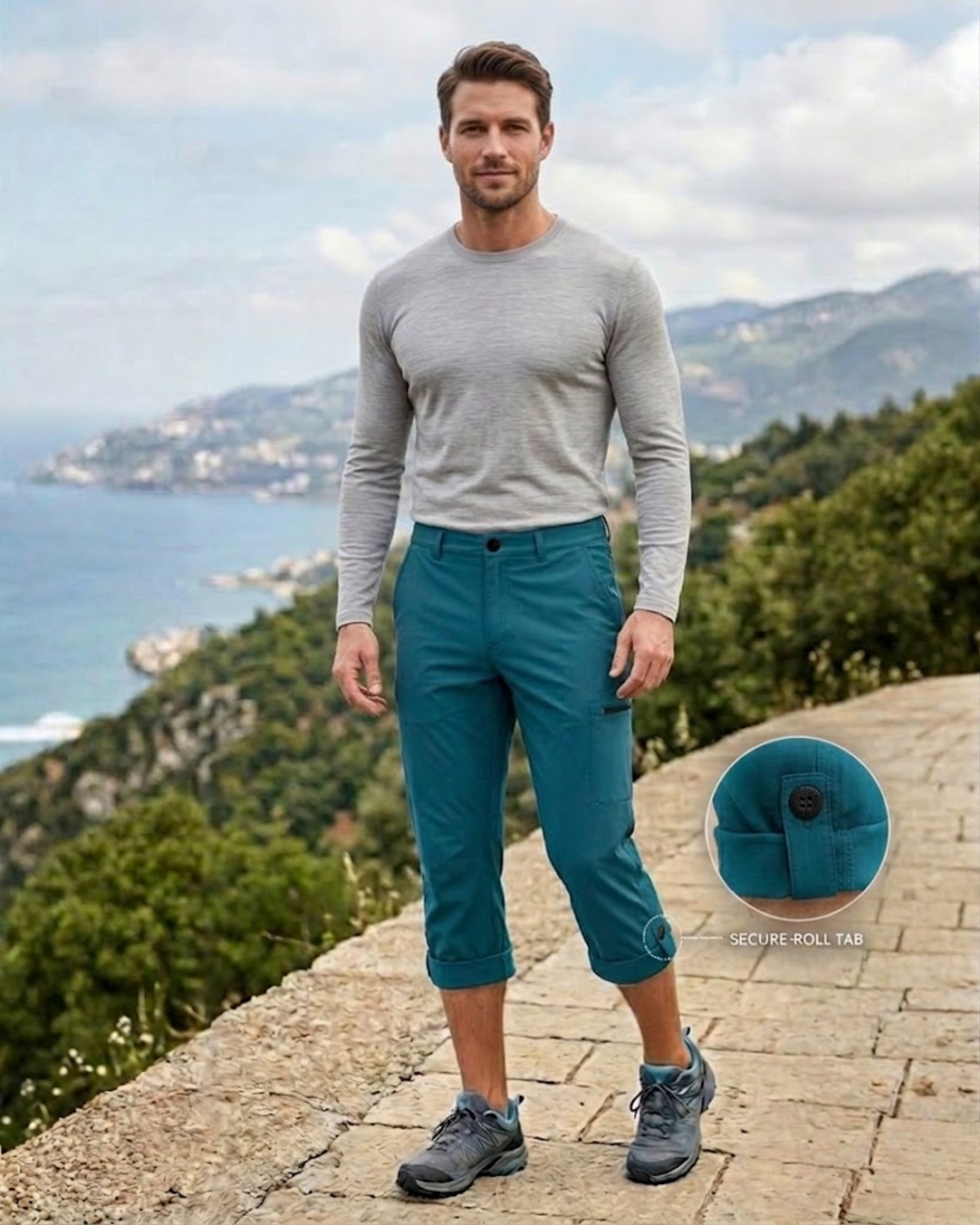 NEWCENTIAL - Water- and dirt-repellent Trekking Pant