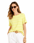 CHARTER CLUB - Women's Cotton Striped Top