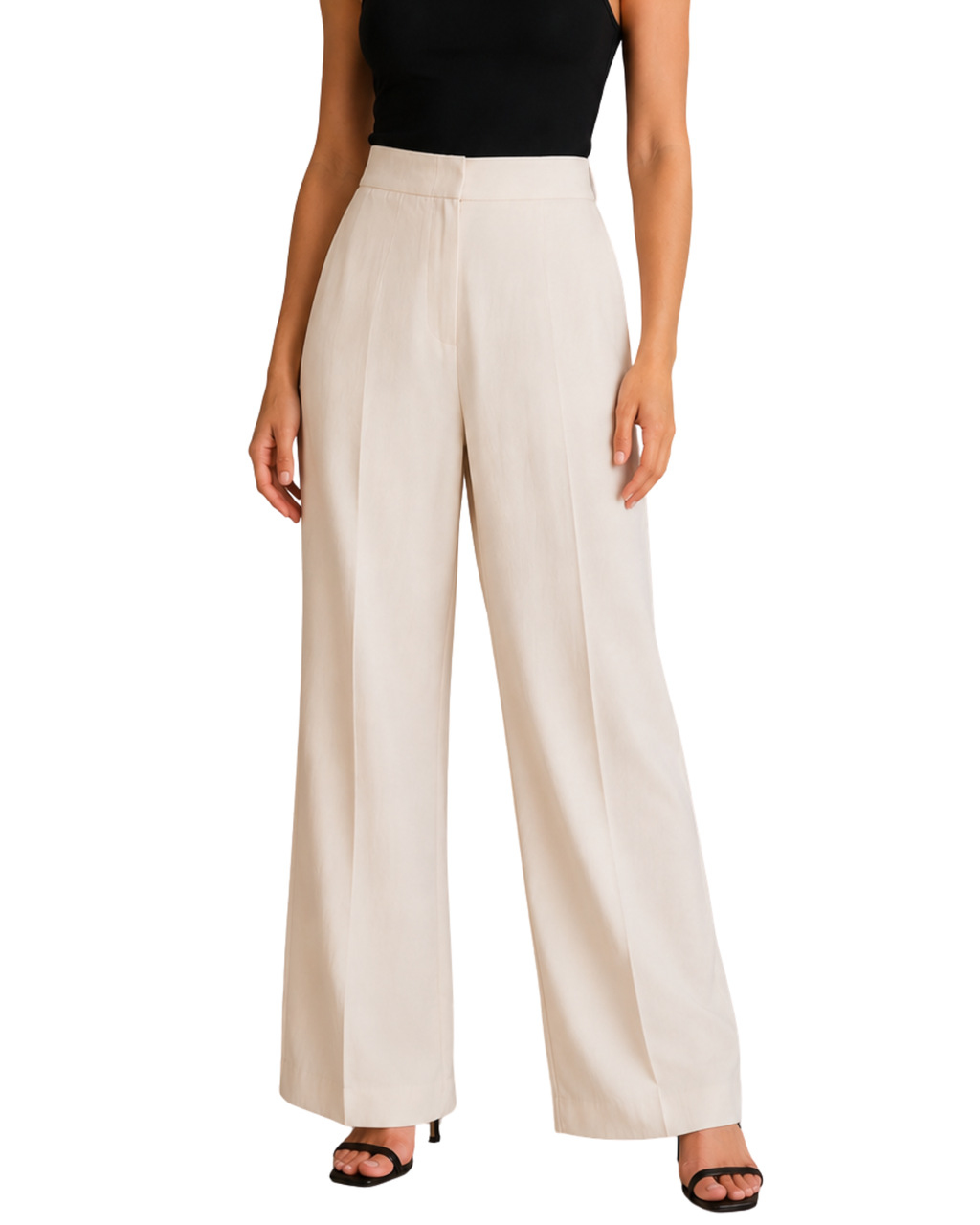 ESMARA - Women’s High-Waist Palazzo Pant