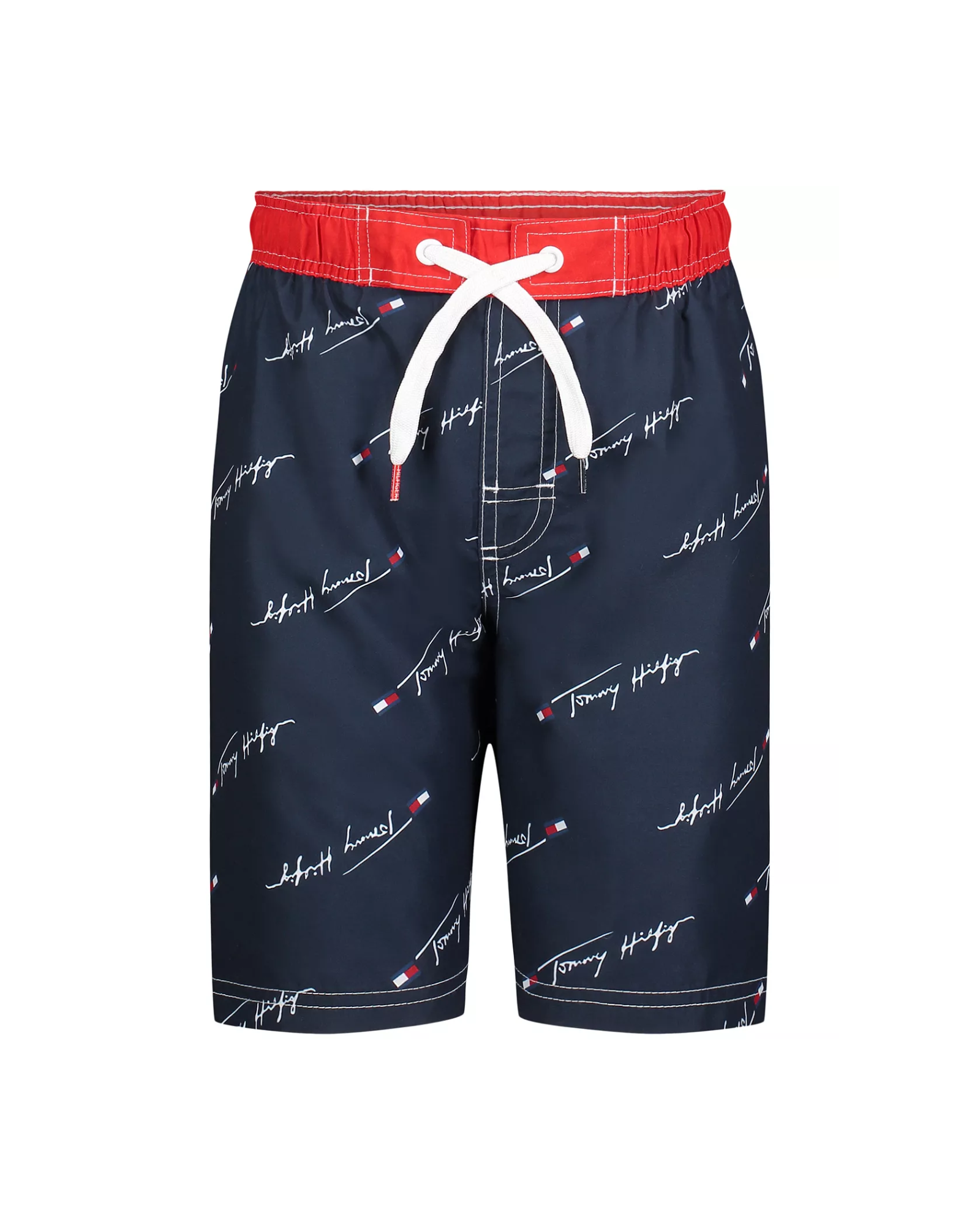 TOMMY HILFIGER - Signature Print Swim Short