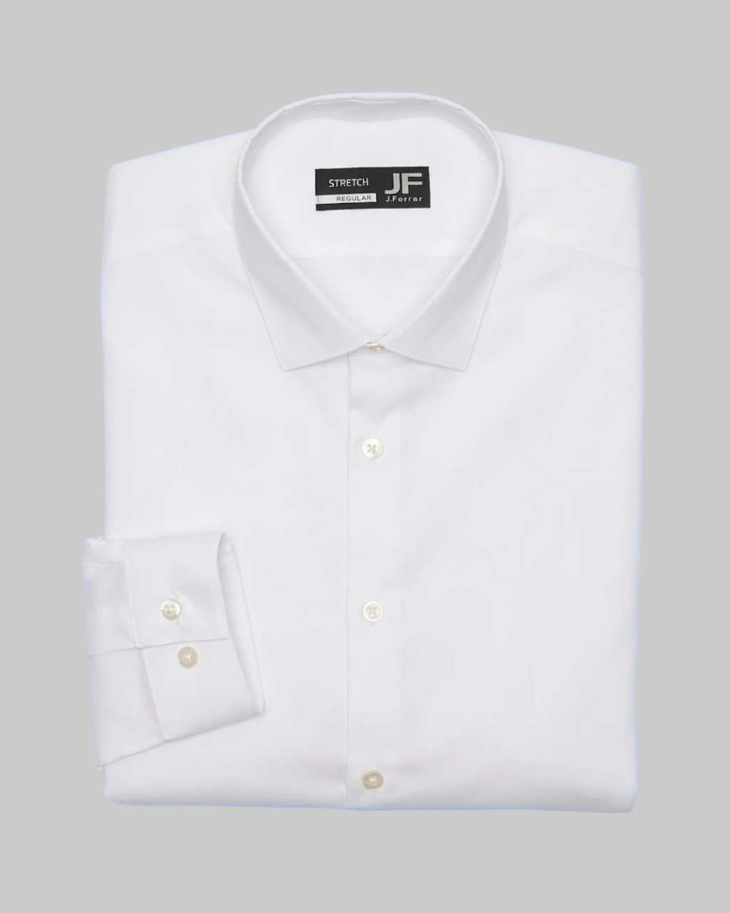 J.FERRAR - Ultra Comfort Men's Regular Fit Wrinkle Free Dress Shirt
