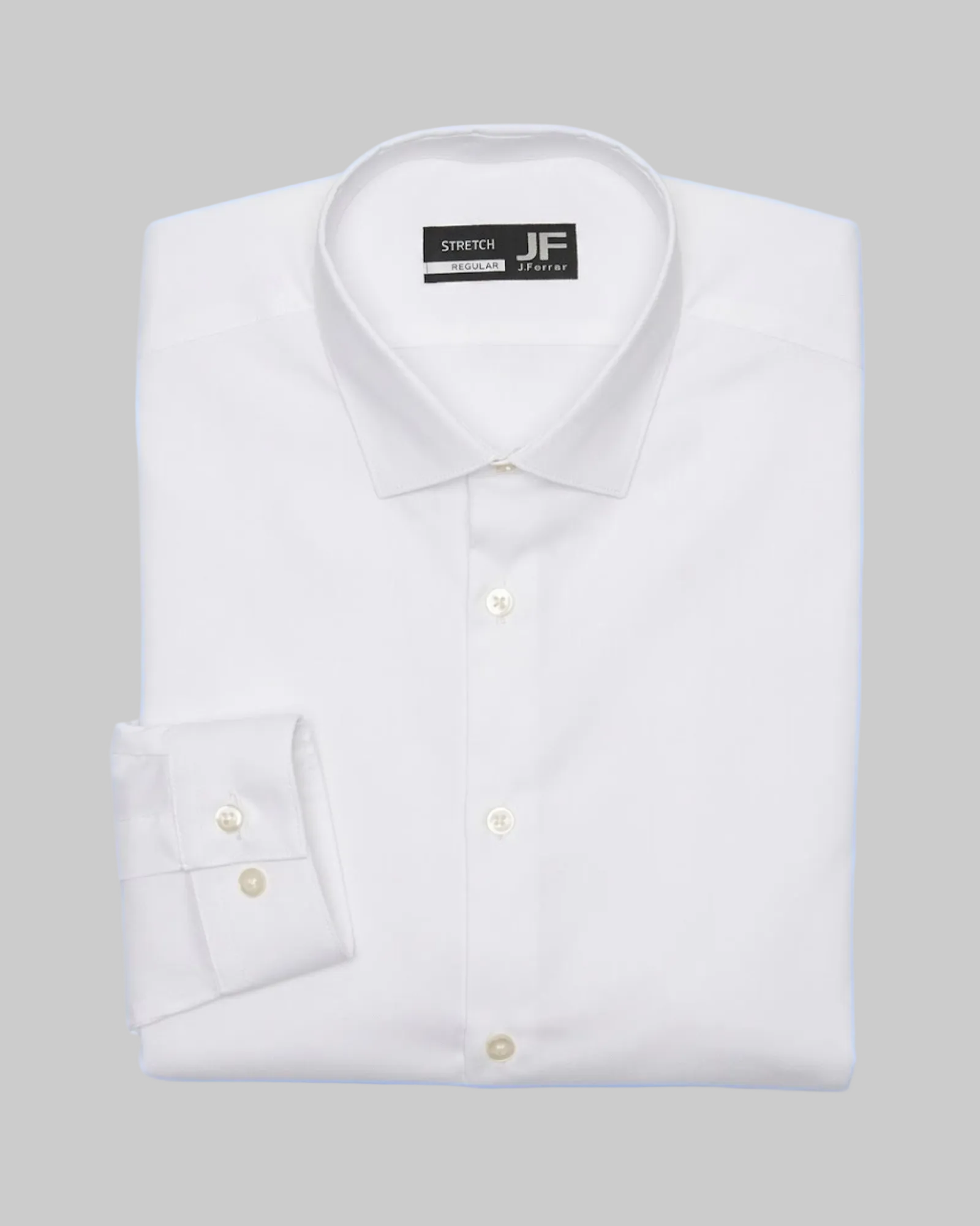 J.FERRAR - Ultra Comfort Men's Regular Fit Wrinkle Free Dress Shirt
