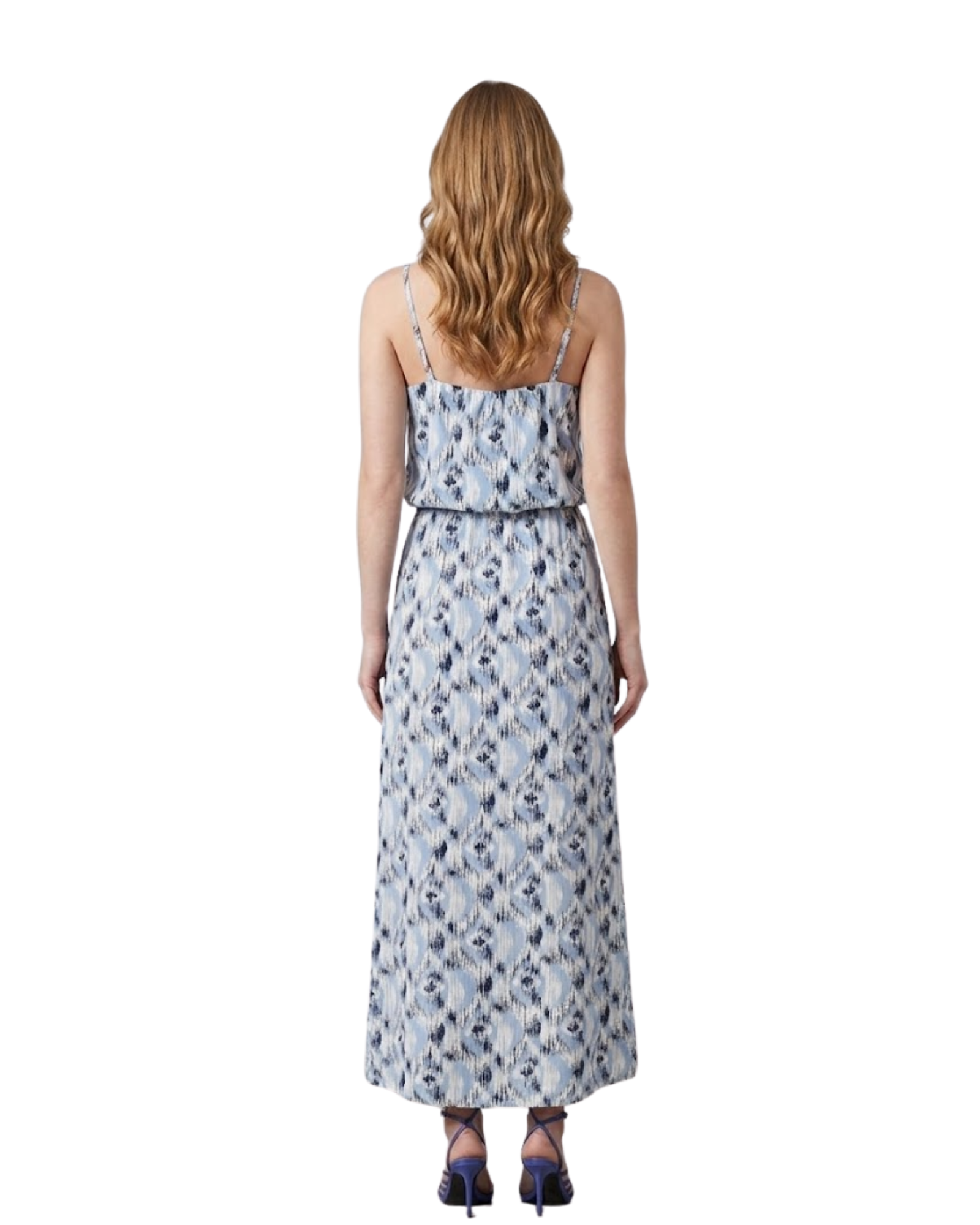 ONLY - Women's Adjustable Strap Summer Dress in Faded Denim