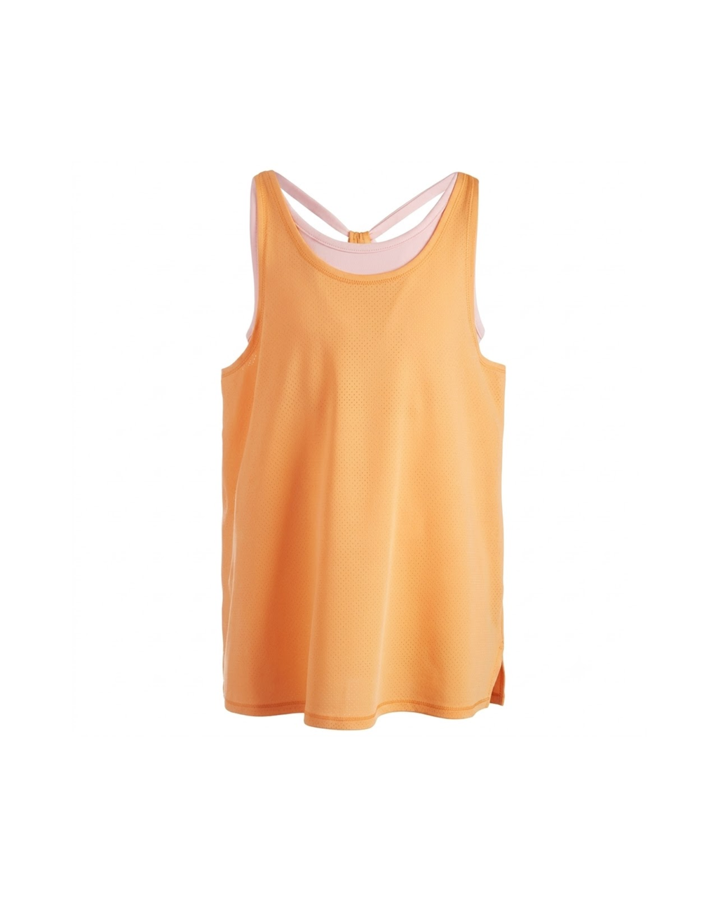 ID IDEOLOGY - Big Girls 2-in-1 Layered-Look Athletic Vibrant Tank Top