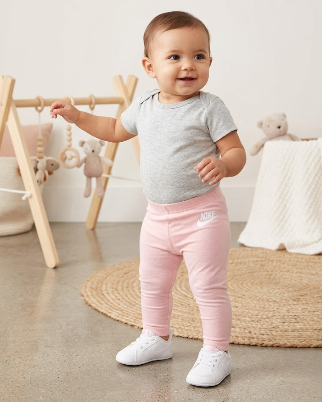 NIKE - Soft Pink Baby Legging