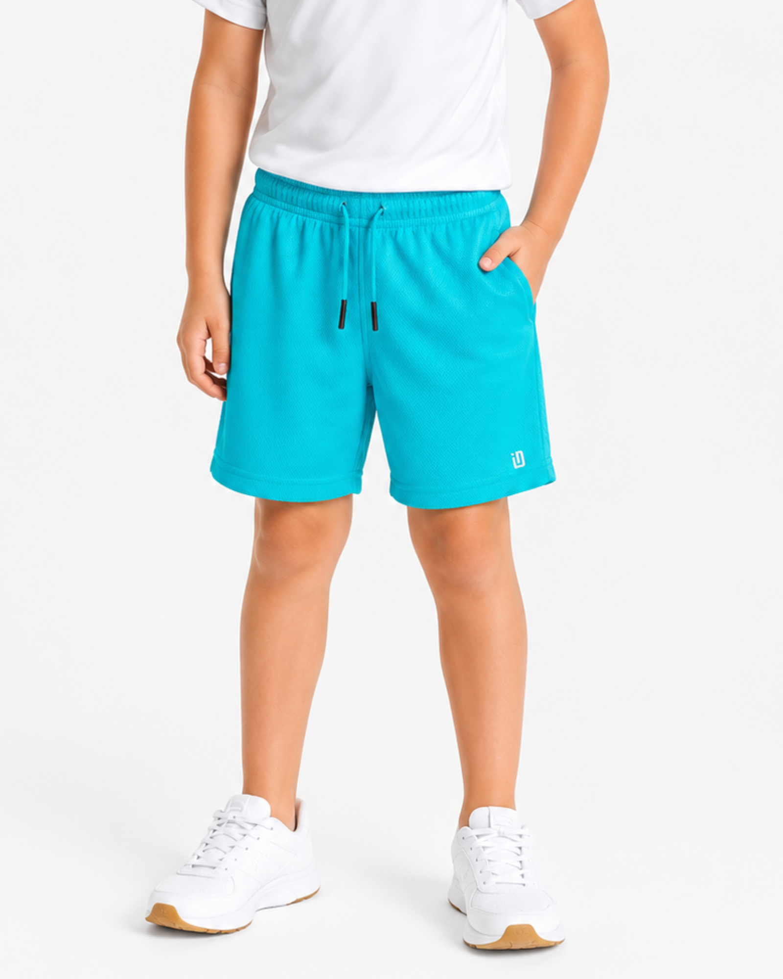 ID IDEOLOGY - Boys Core Athletic Mesh Shorts
