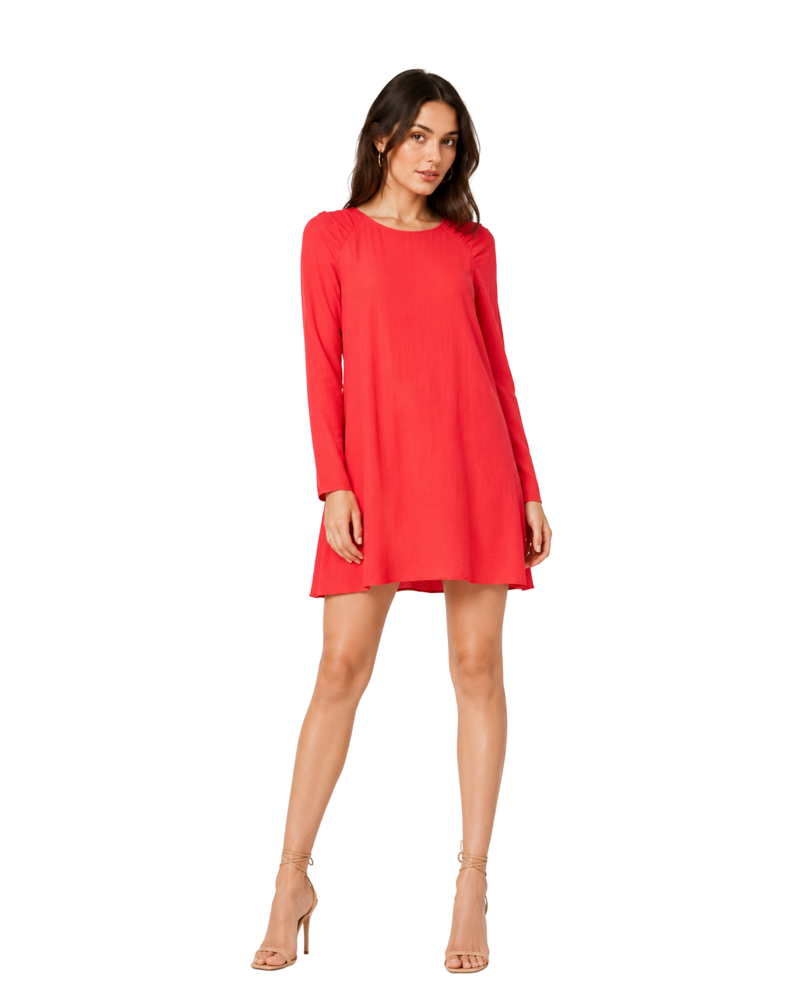 ZARA Trafaluc Collection Open-Back Ruffle Mini Dress
