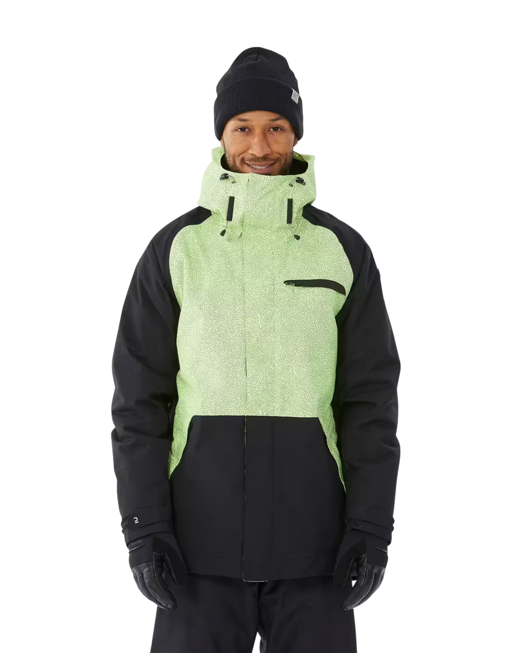 DREAMSCAPE - Men’s Long Coated Ski Jacket – Waterproof & Breathable