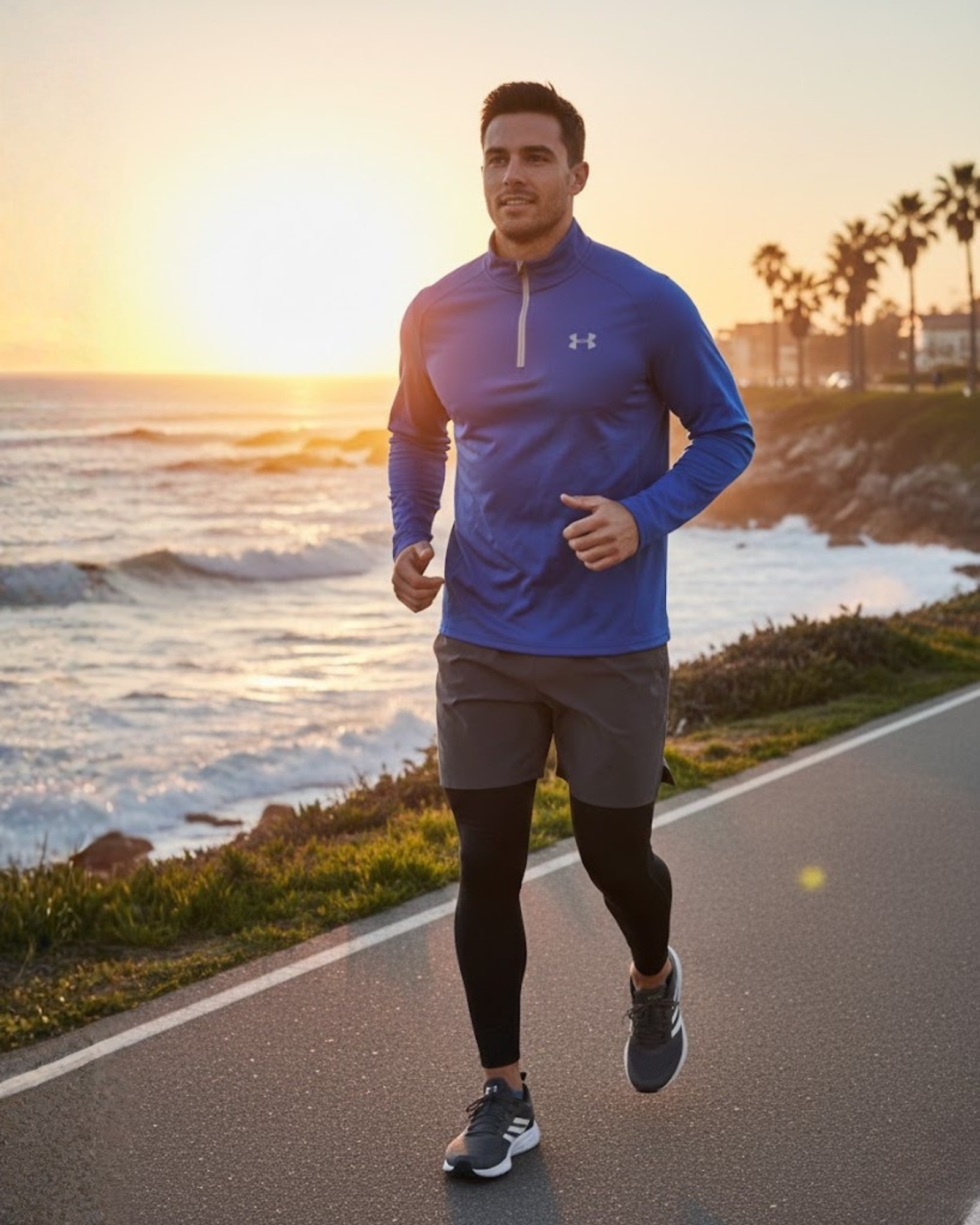 UNDER ARMOUR -  HeatGear Men's Loose 1/4 Zip Pullover