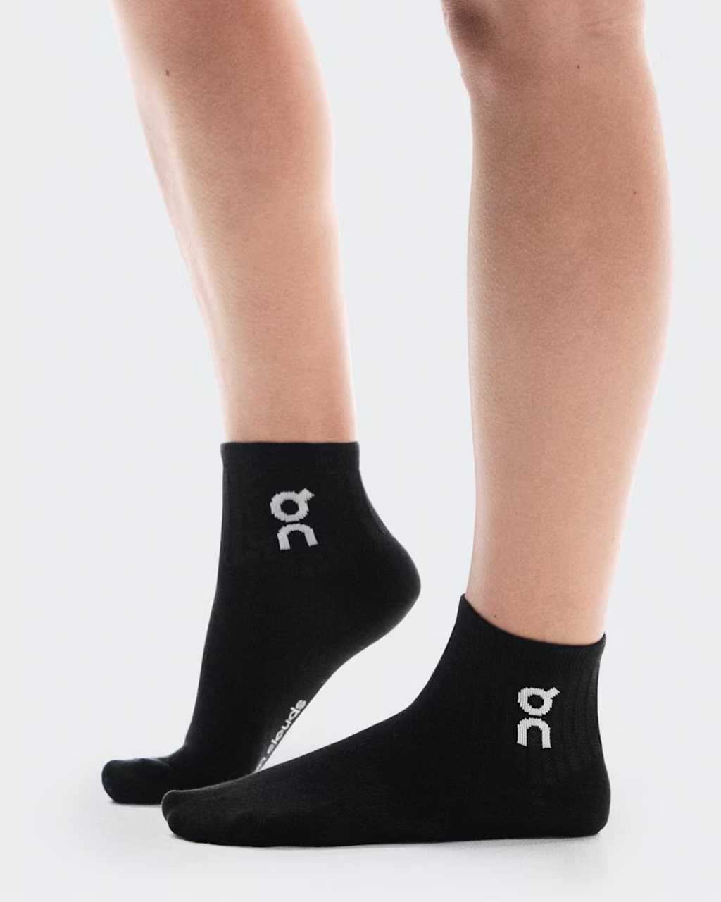 ON Clouds - Unisex Logo Socks Mid - Black