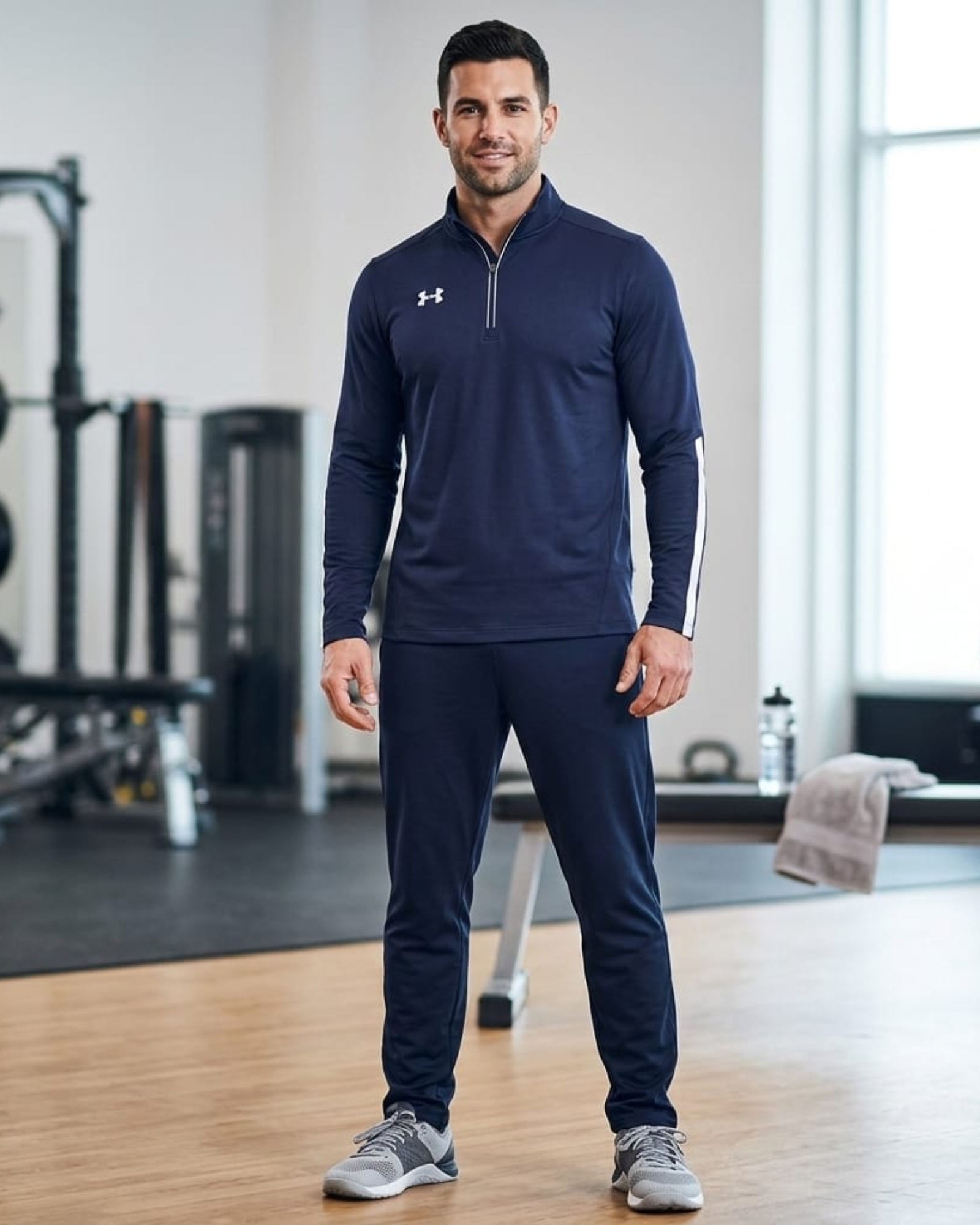 UNDER ARMOUR - Men's Squad 2.0 1/4 Zip Pullover