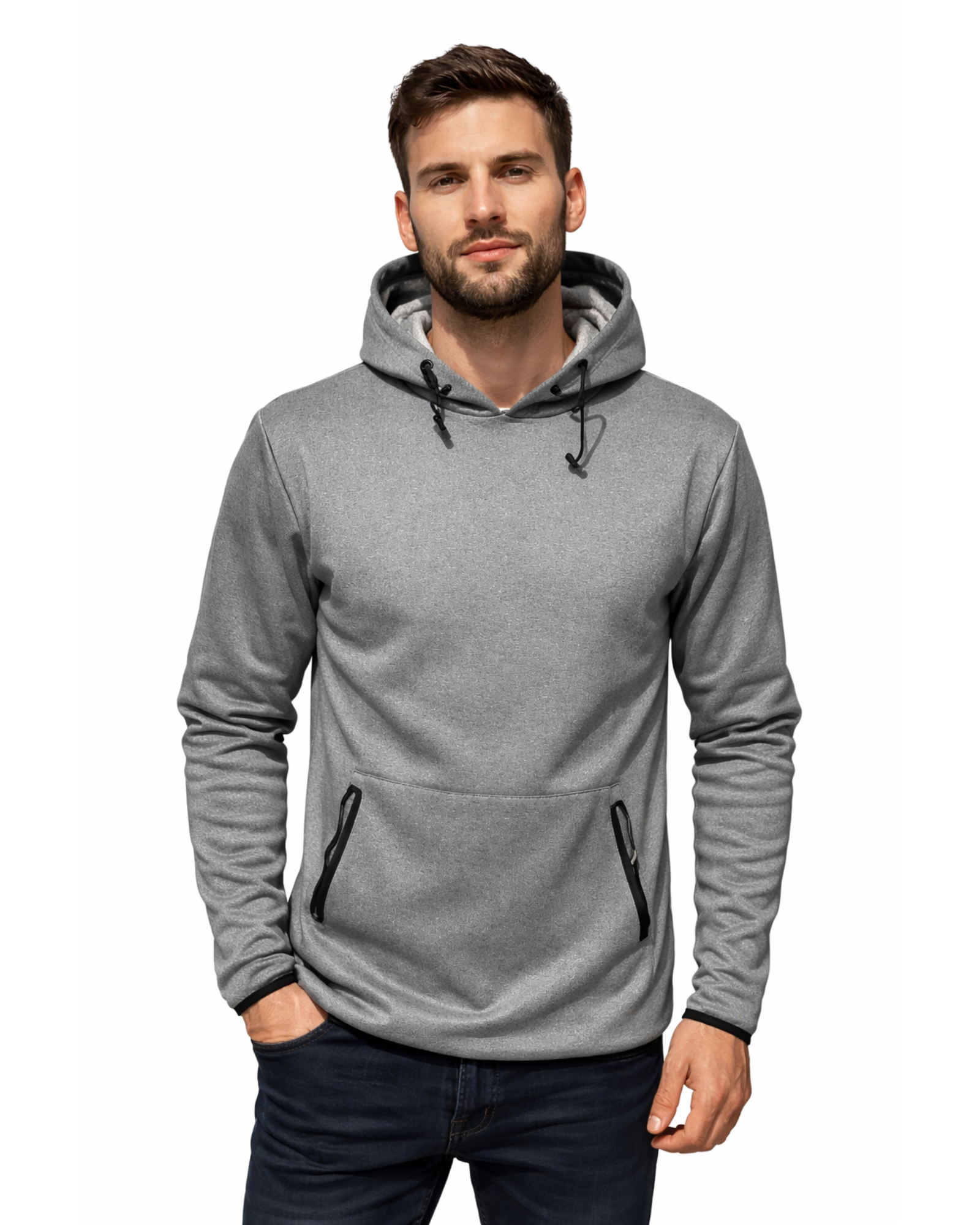 TROIS25 - Men’s Fleece-Lined Hoodie