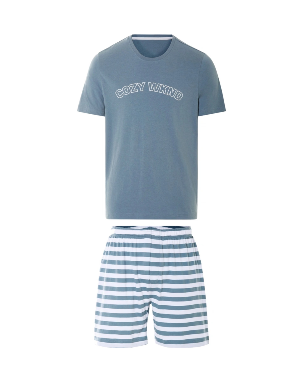 Livergy - Men's Pure Cotton "Cozy Wknd" Pyjama SET