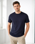 LIVERGY - Men's Cotton Crew Neck T-Shirt