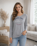 ESMARA - Women’s Relaxed Fit "Love Yourself" T-Shirt
