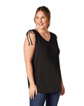 ESMARA - Women's EcoVero V-Neck Top