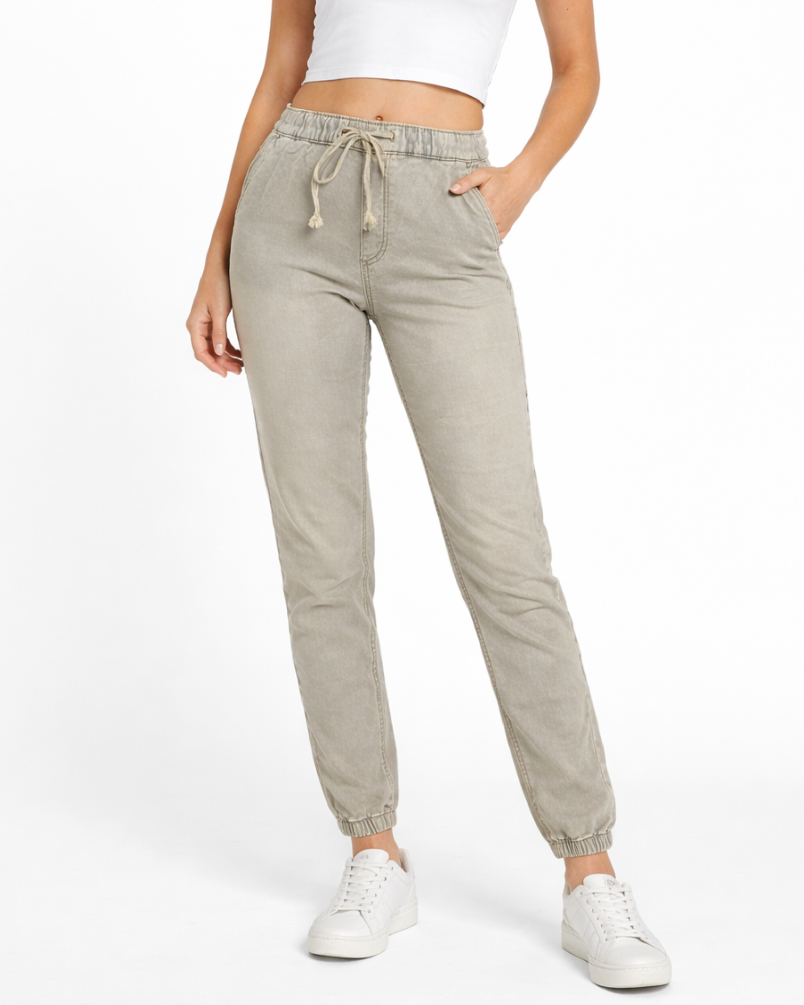 ESMARA - Women’s Relaxed Fit Jogging Denim Pants