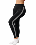 PRETTY LEGS - Women’s Cotton Blend Side Stripe Leggings