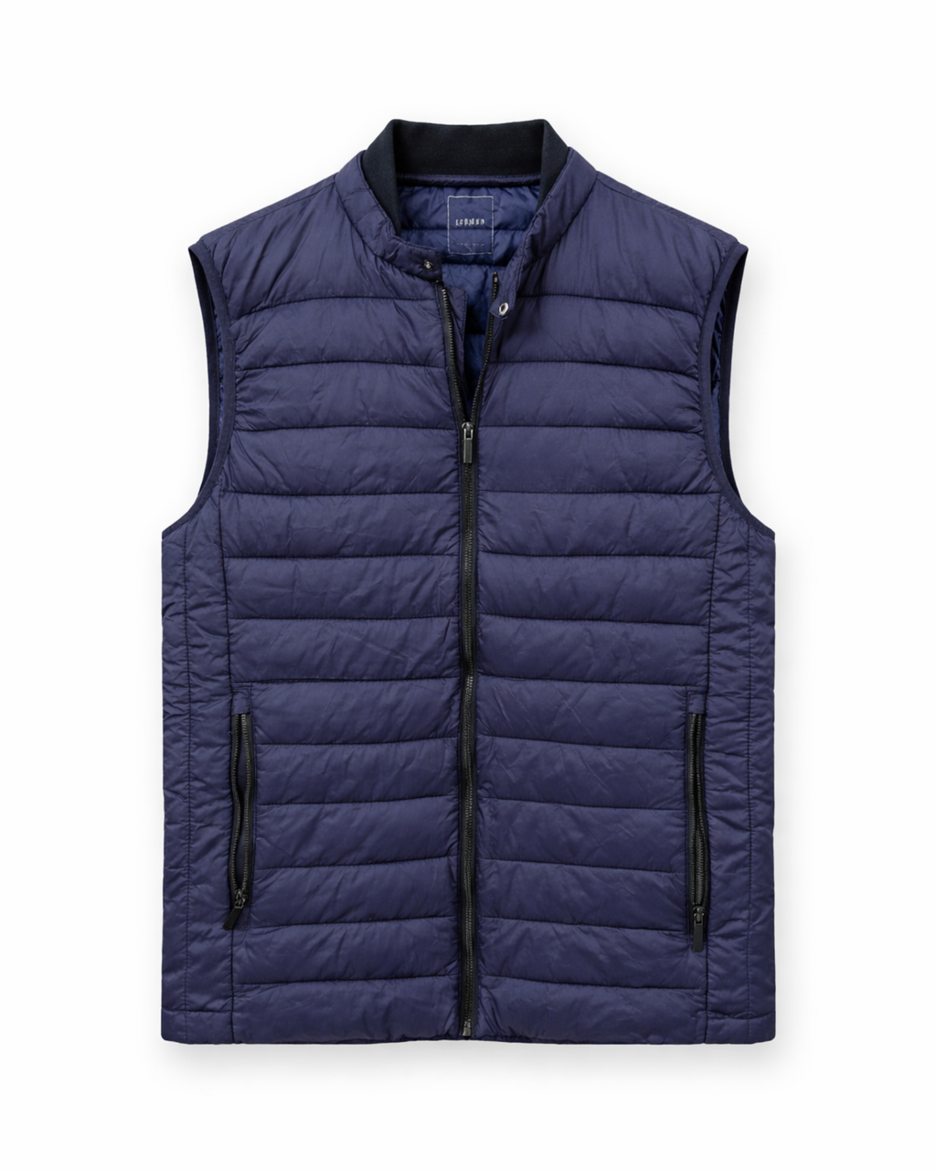 LFTMAN - Men’s Navy Quilted Puffer Vest Jacket