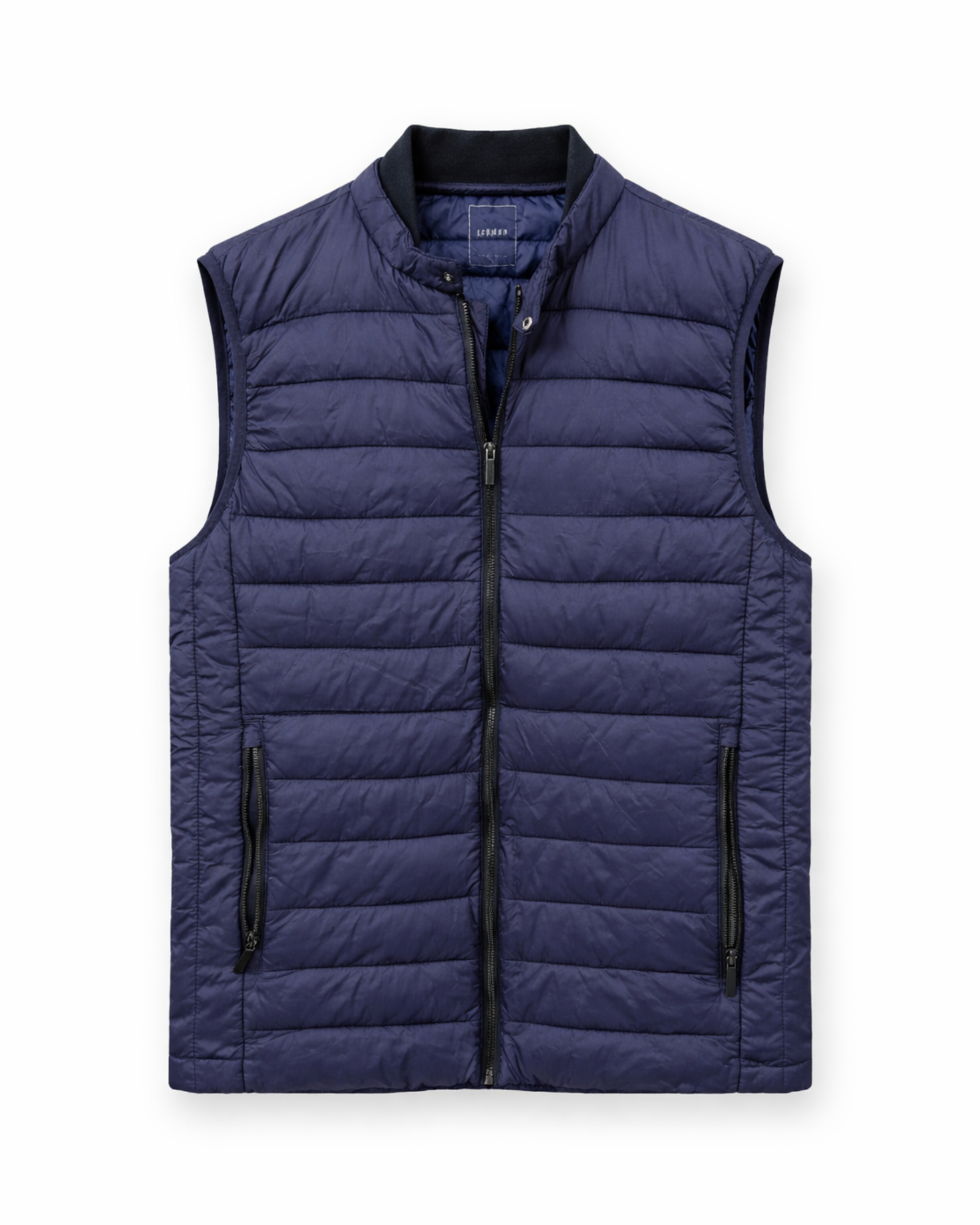 LFTMAN - Men’s Navy Quilted Puffer Vest Jacket