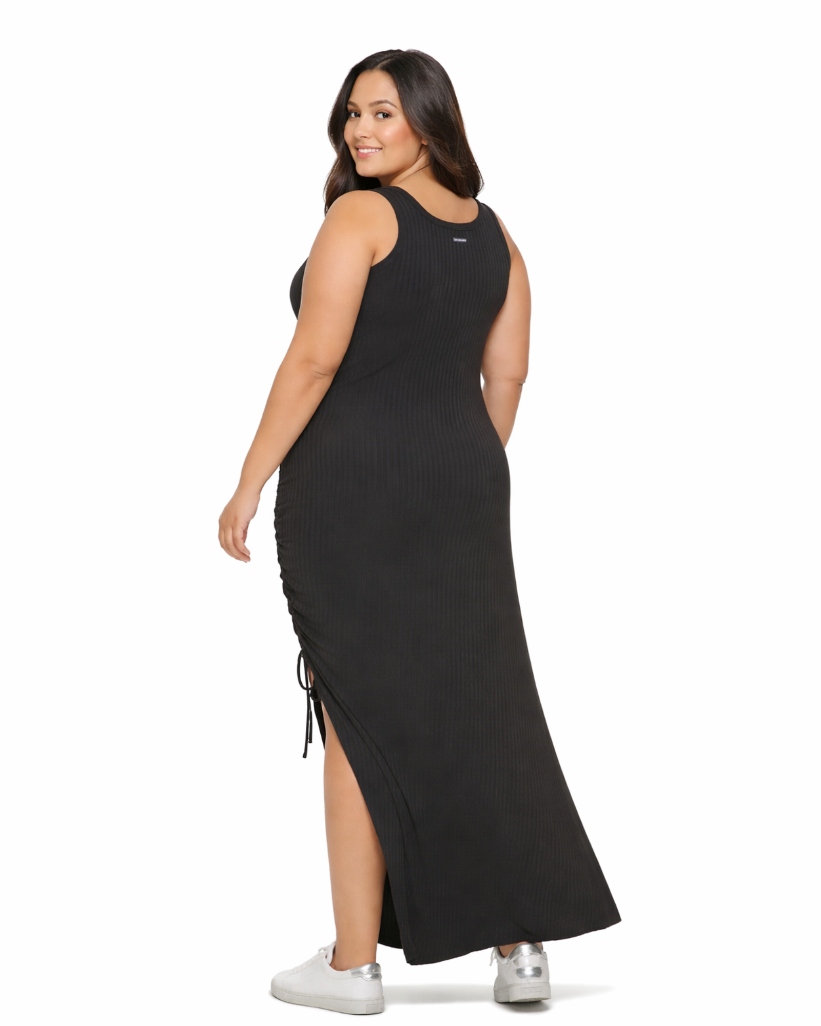 CALVIN KLEIN JEANS - Plus Size Cinched-Side Tank Dress