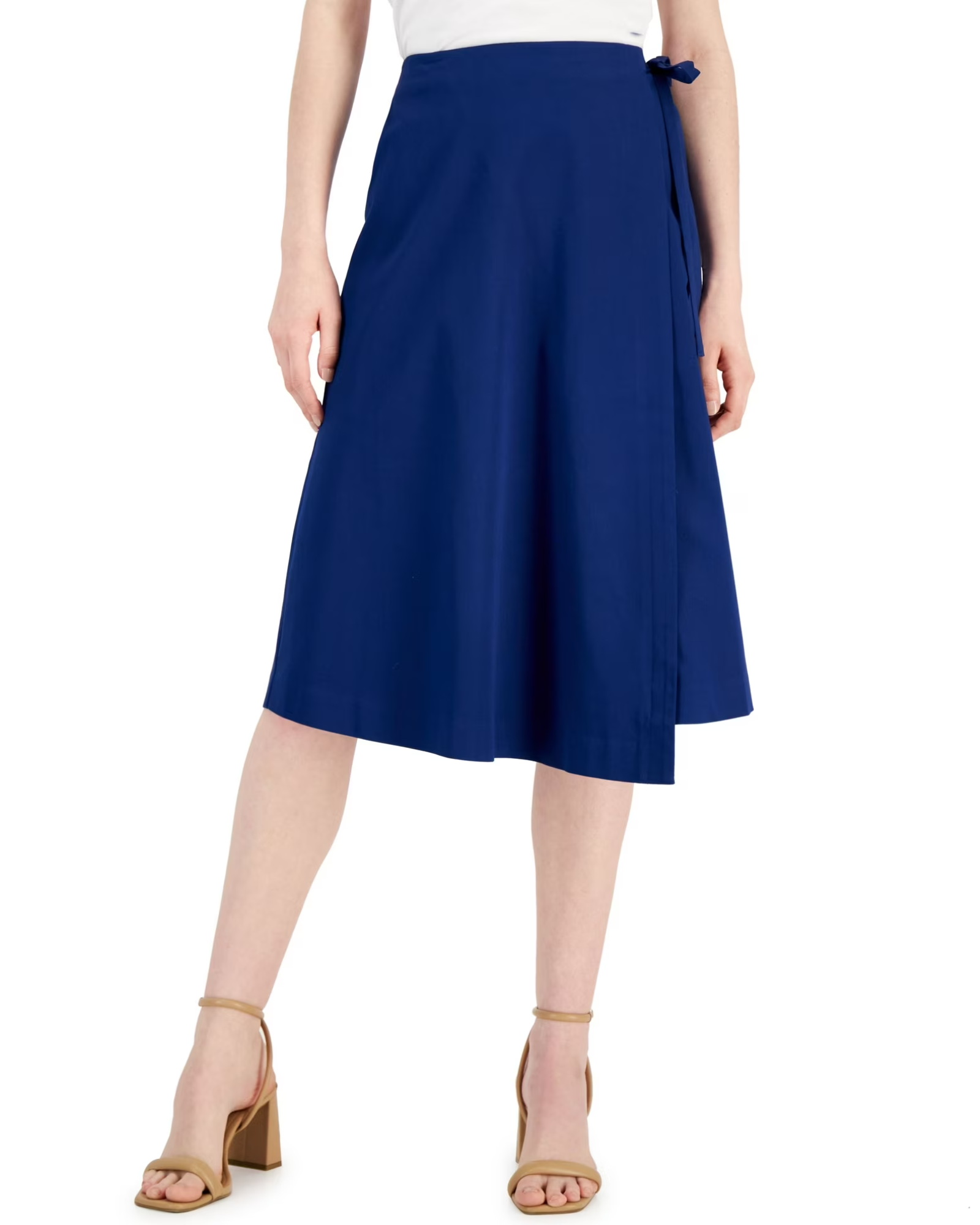 ALFANI - Faux Wrap Skirt