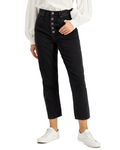 INC International Concepts - Women's High Rise Button-Fly Mom Jeans