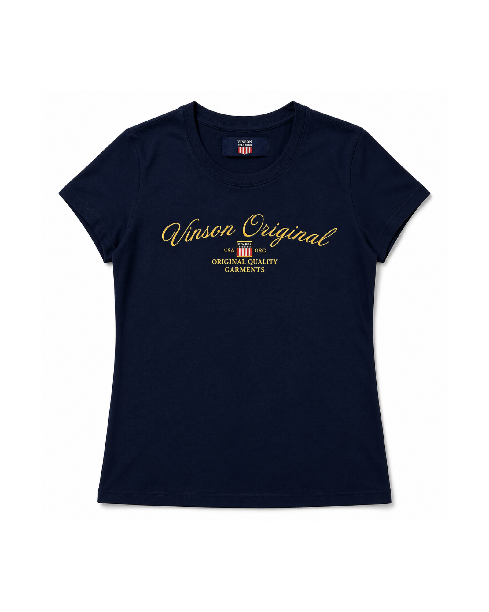 VINSON - Women’s 100% Cotton Logo T-Shirt