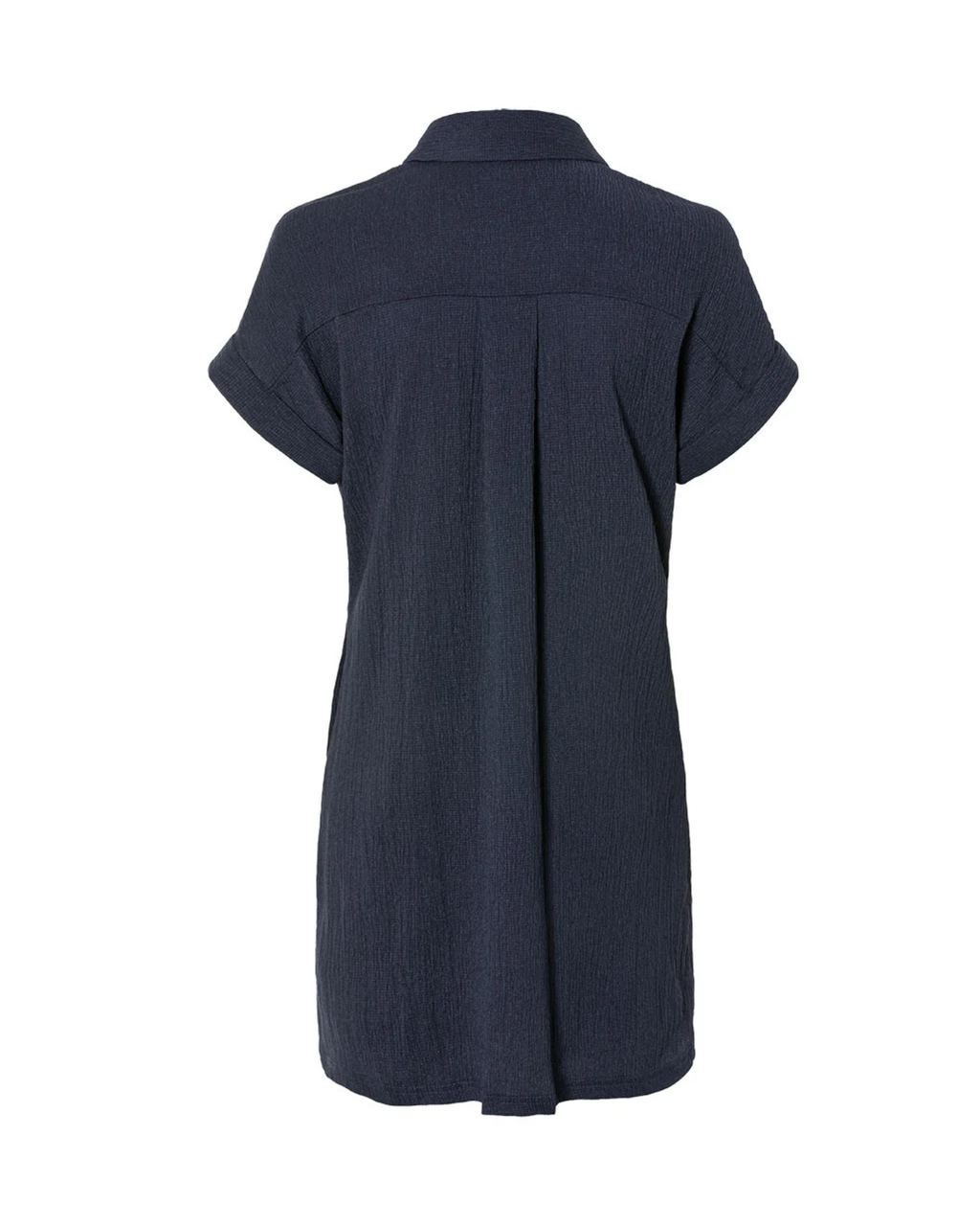 ESMARA - Women’s Navy Relaxed Fit Shirt Dress