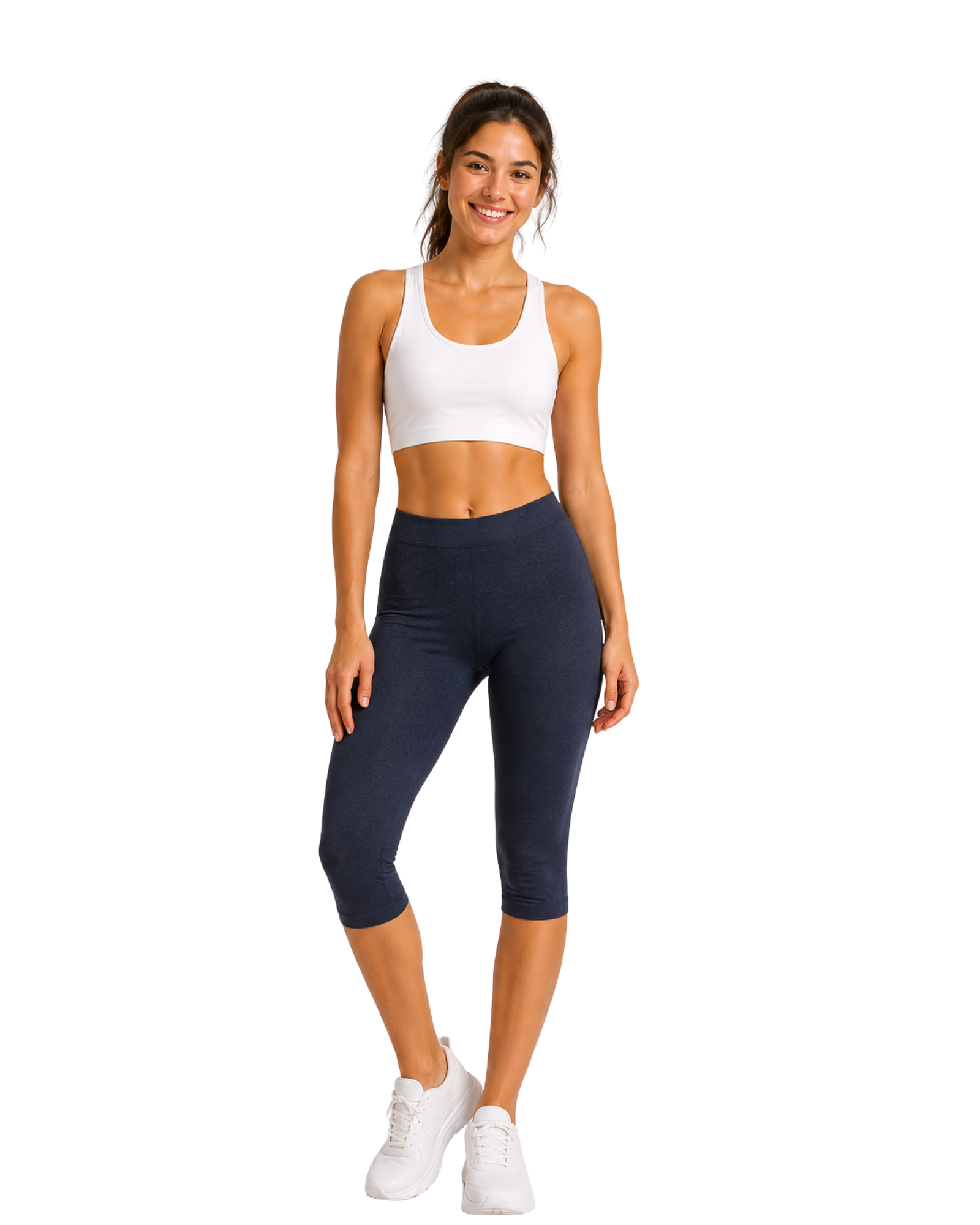 ESMARA - Women’s Capri Polyester Elastane Leggings