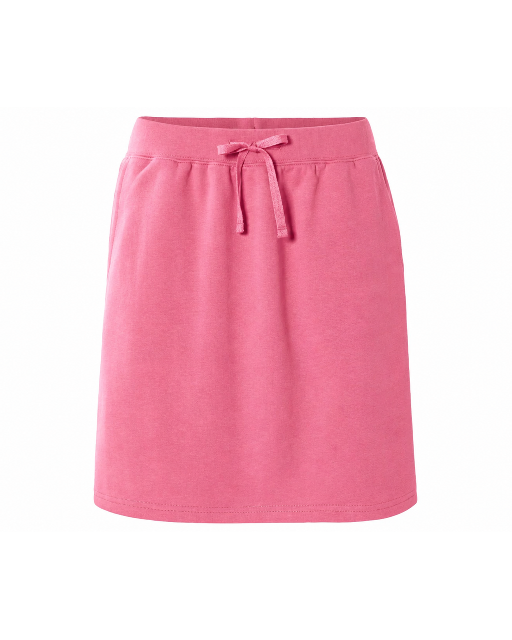 ESMARA - Women’s Pink Sweat Skirt with Drawstring Waist