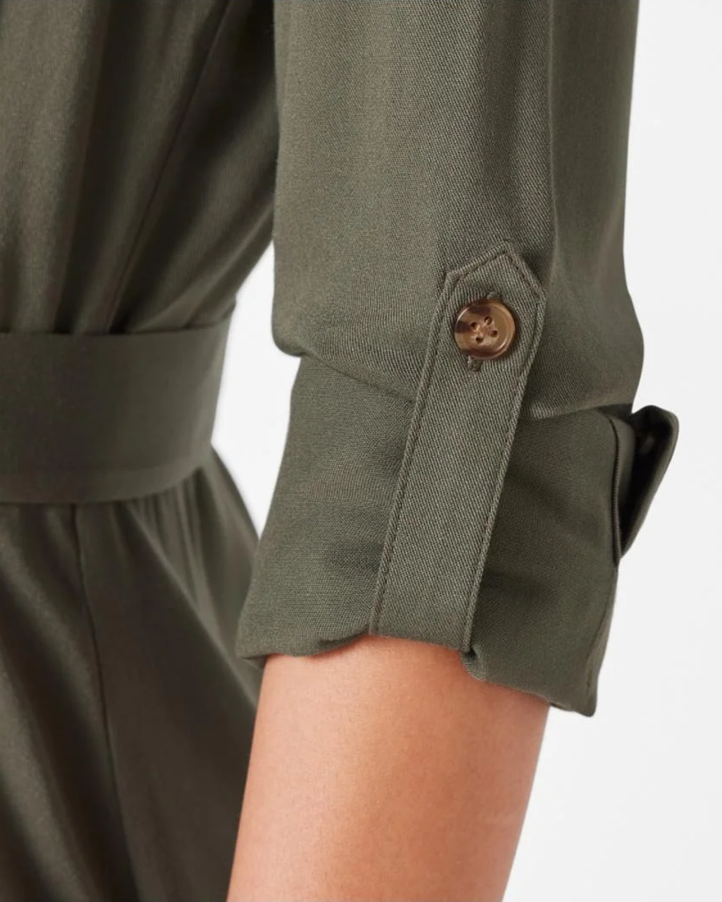 ESMARA - Women’s Relaxed Fit Midi Shirt Dress