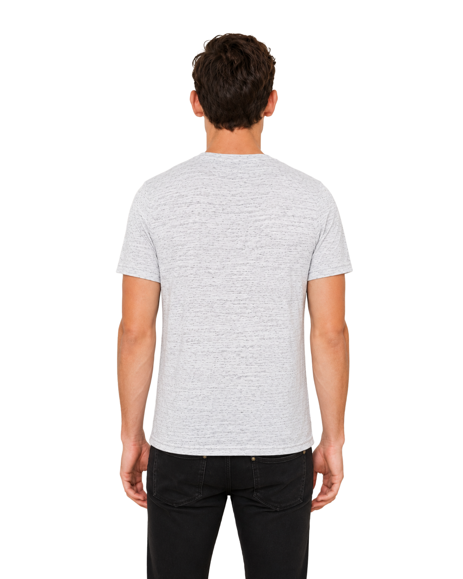 Splash - Men’s Marble Cotton T-Shirt