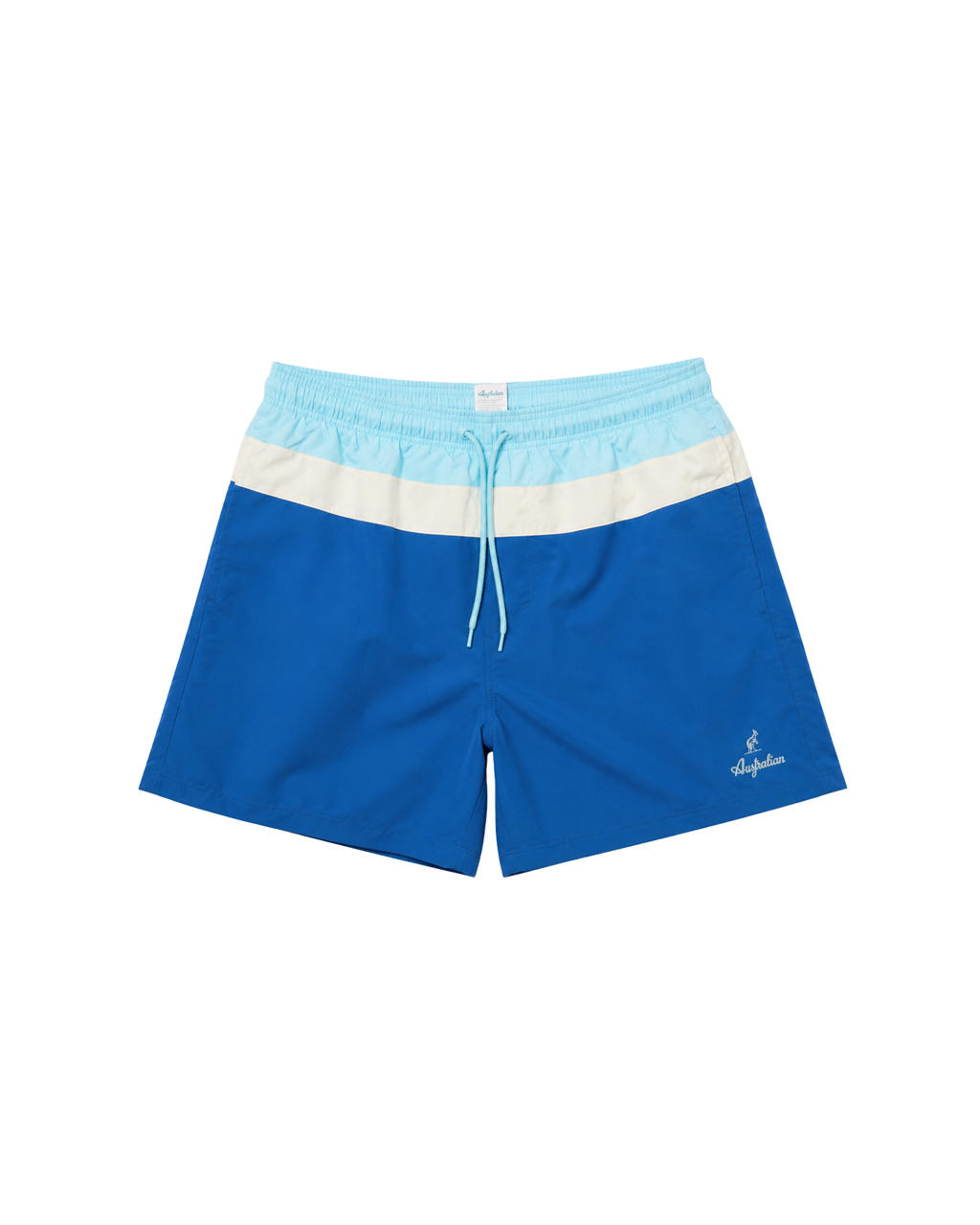 AUSTRALIAN - Men’s Blue Colorblock Swim Shorts