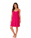 ESMARA - Women’s Star & Moon Print Loungewear Dress