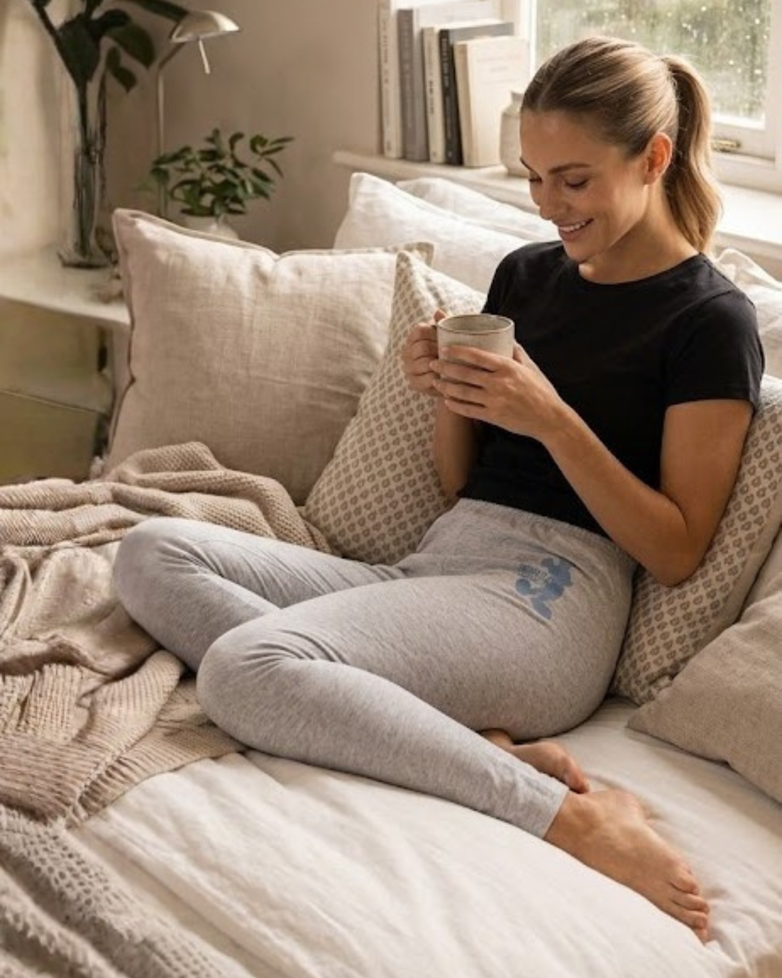 DISNEY -  Mickey Mouse Cotton-Rich Loungewear Leggings