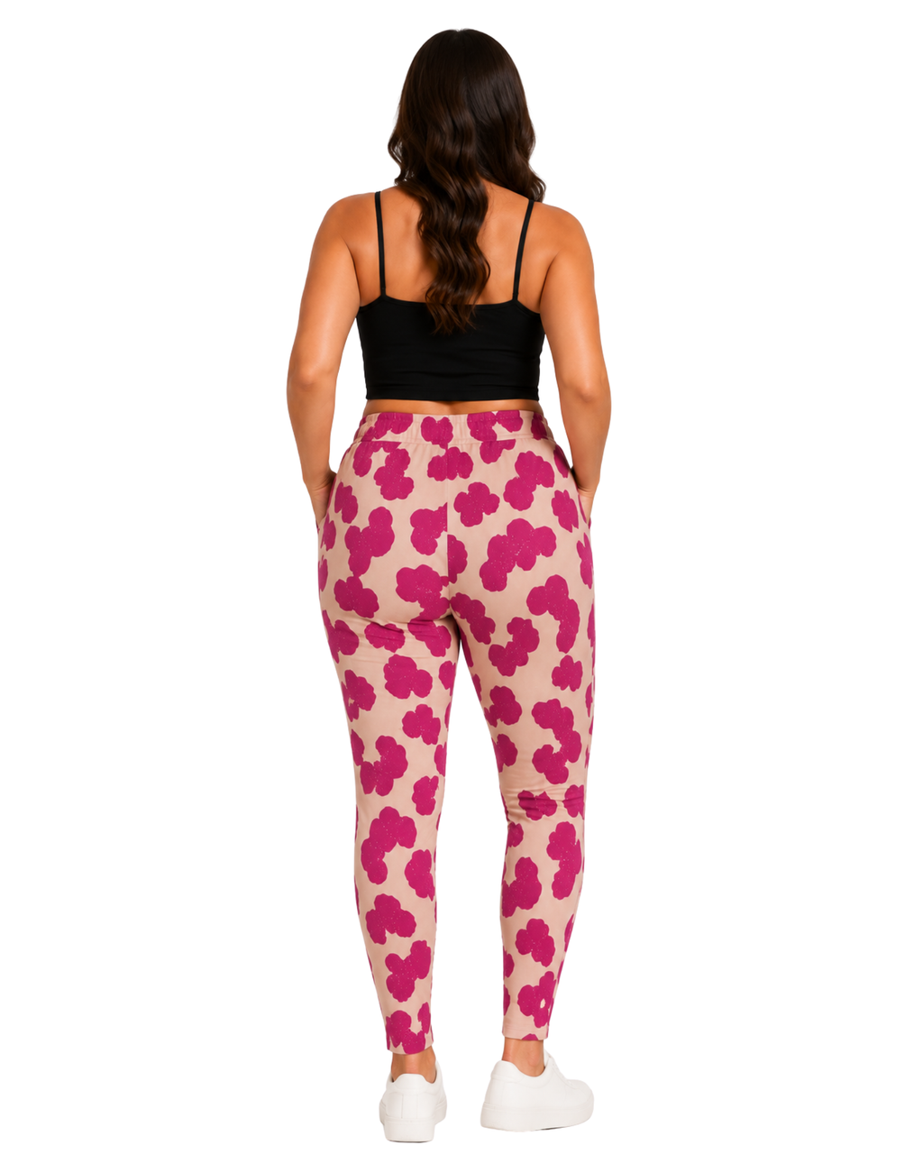 OYANDA - Cotton Stretch Printed Leggings