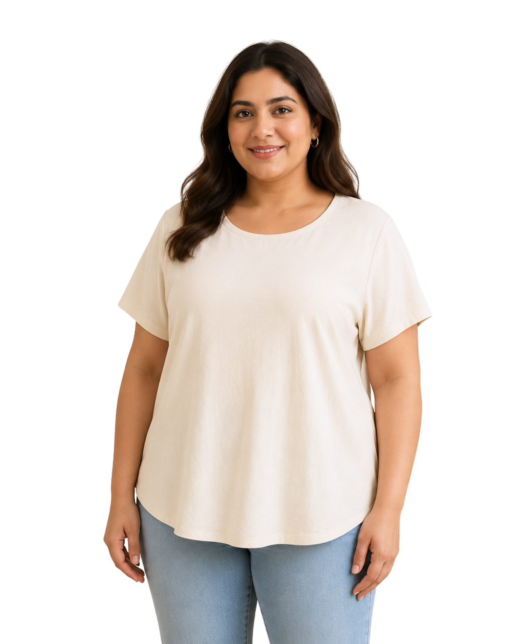 ESMARA - Pack of 2 Women’s Cotton Stretch Everyday Tops