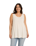 ESMARA - Cotton Stretch Scoop Neck Tank Top