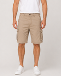 SPLASH - Men’s 100% Cotton Beige Cargo Shorts