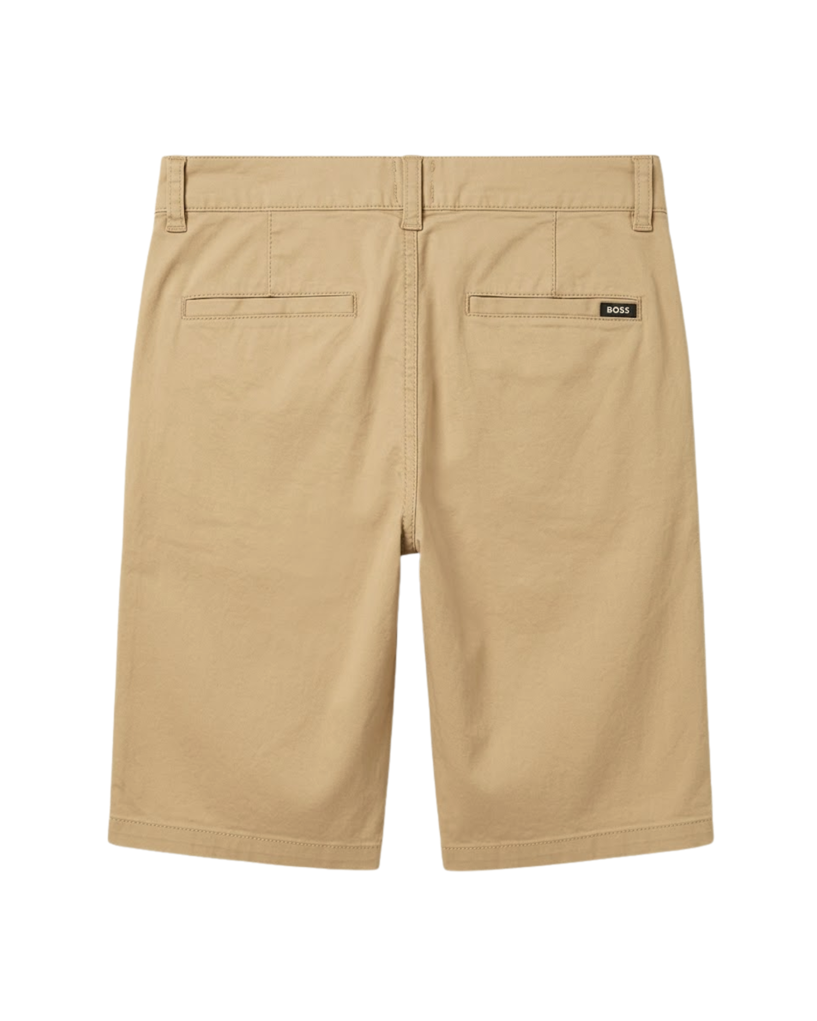 BOSS - Boys’ Regular Fit Khaki Chino Shorts
