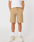 BOSS - Boys’ Regular Fit Khaki Chino Shorts