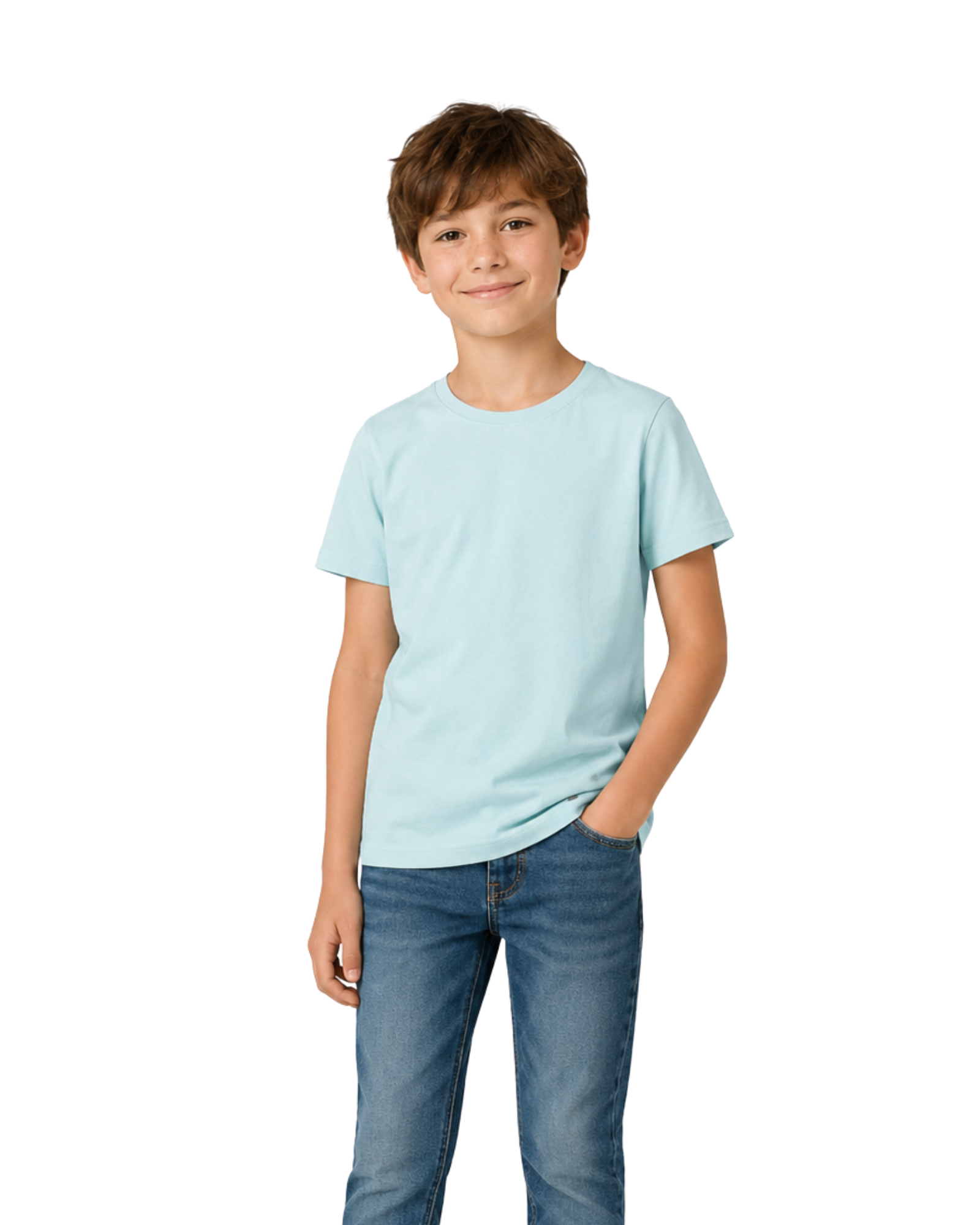 ZARA - Boys Basic Collection Organic Cotton T-Shirt